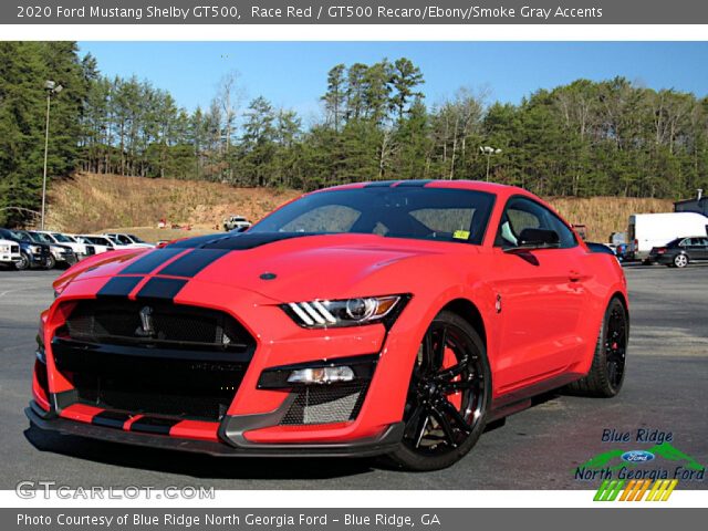 2020 Ford Mustang Shelby GT500 in Race Red