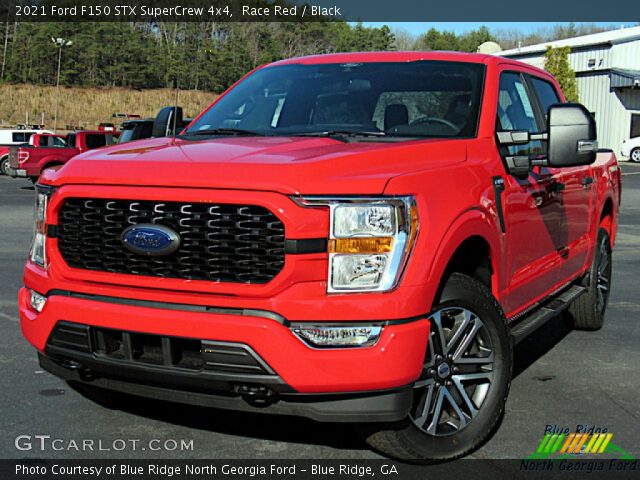 2021 Ford F150 STX SuperCrew 4x4 in Race Red