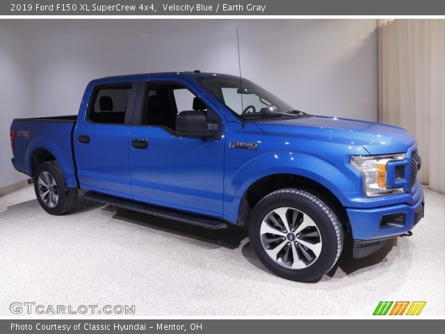 2019 Ford F150 XL SuperCrew 4x4 in Velocity Blue