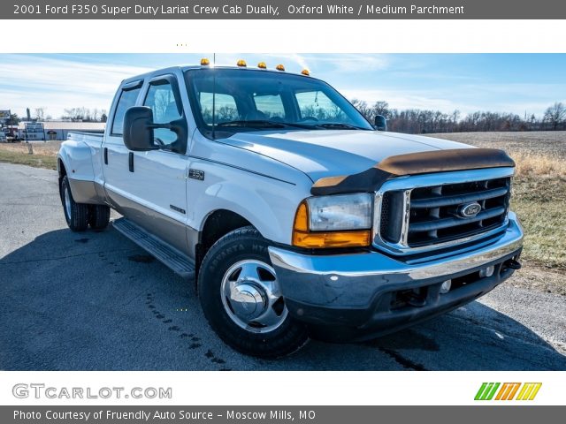 2001 Ford F350 Super Duty Lariat Crew Cab Dually in Oxford White