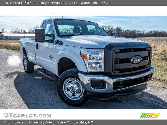 2012 Ford F250 Super Duty XL Regular Cab 4x4 in Oxford White