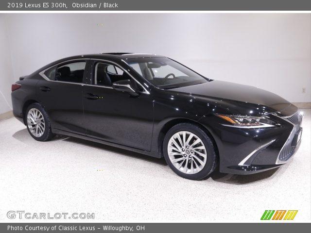 2019 Lexus ES 300h in Obsidian