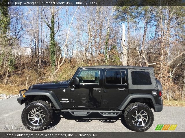 2017 Jeep Wrangler Unlimited Sport 4x4 in Black