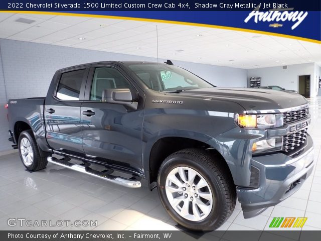 2022 Chevrolet Silverado 1500 Limited Custom Crew Cab 4x4 in Shadow Gray Metallic