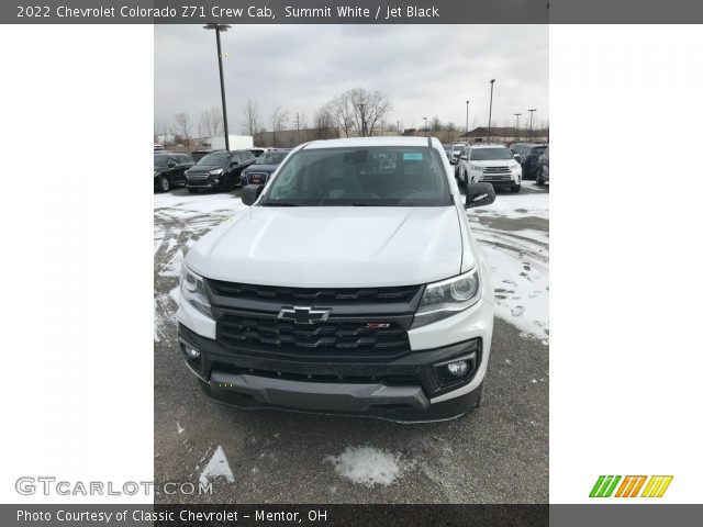 2022 Chevrolet Colorado Z71 Crew Cab in Summit White