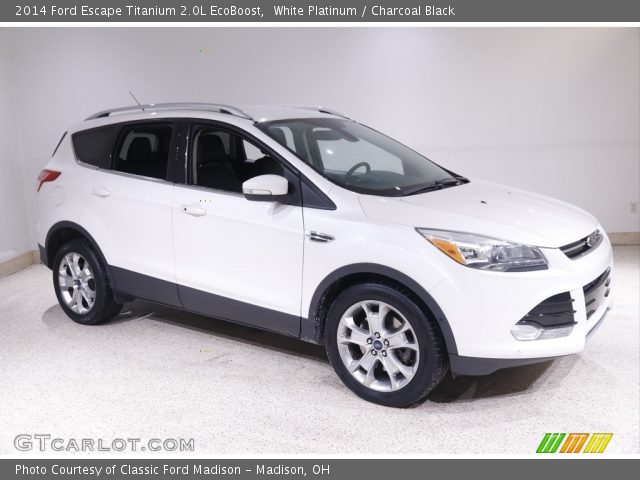 2014 Ford Escape Titanium 2.0L EcoBoost in White Platinum