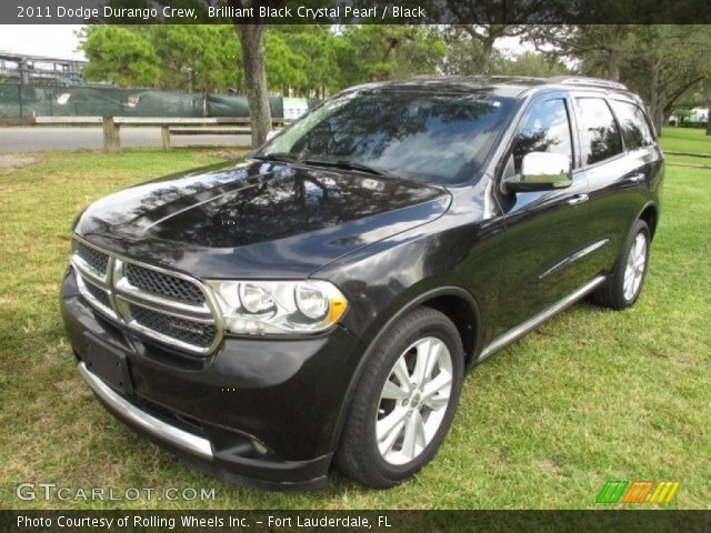 2011 Dodge Durango Crew in Brilliant Black Crystal Pearl