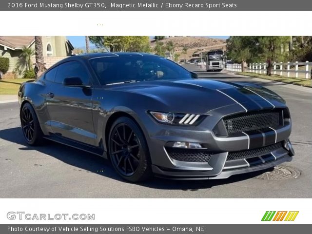 2016 Ford Mustang Shelby GT350 in Magnetic Metallic