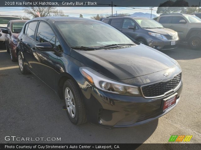 2018 Kia Forte LX Hatchback in Gravity Blue