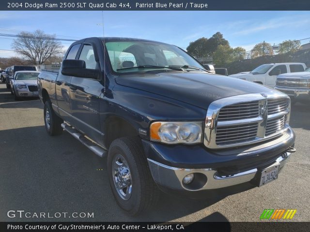 2004 Dodge Ram 2500 SLT Quad Cab 4x4 in Patriot Blue Pearl