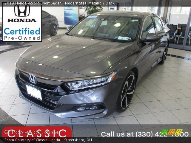 2019 Honda Accord Sport Sedan in Modern Steel Metallic