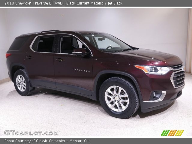 2018 Chevrolet Traverse LT AWD in Black Currant Metallic