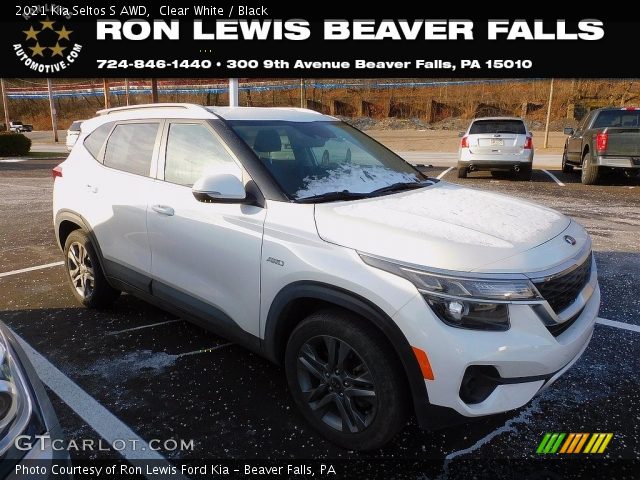 2021 Kia Seltos S AWD in Clear White