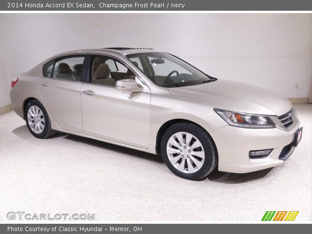 2014 Honda Accord EX Sedan in Champagne Frost Pearl
