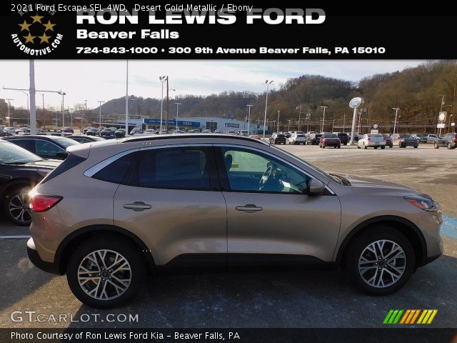 2021 Ford Escape SEL 4WD in Desert Gold Metallic