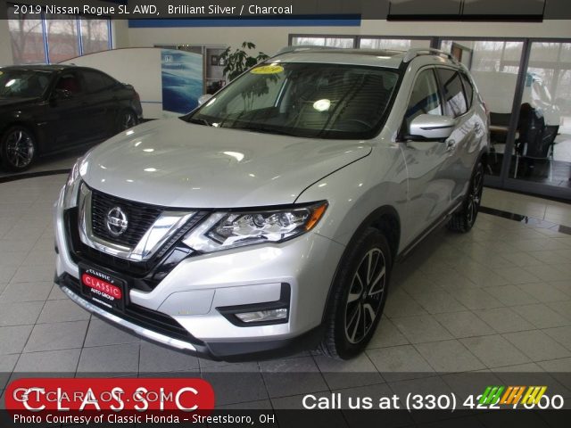 2019 Nissan Rogue SL AWD in Brilliant Silver