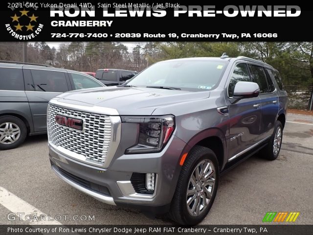 2021 GMC Yukon Denali 4WD in Satin Steel Metallic