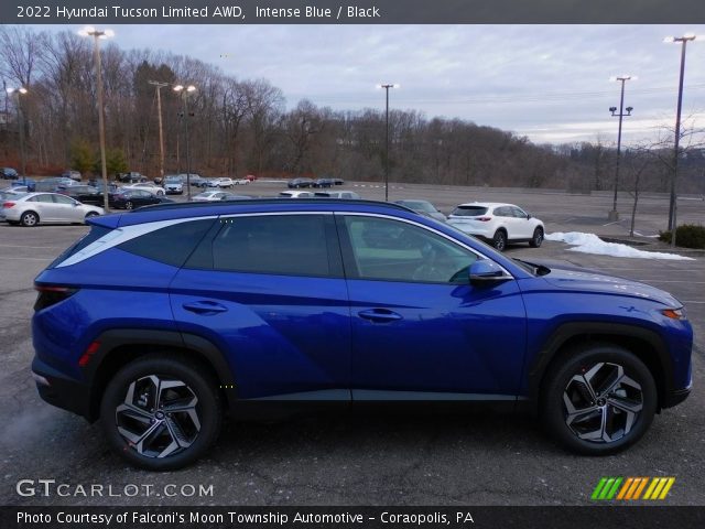 2022 Hyundai Tucson Limited AWD in Intense Blue