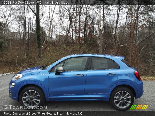 2021 Fiat 500X Sport AWD in Italia Blue