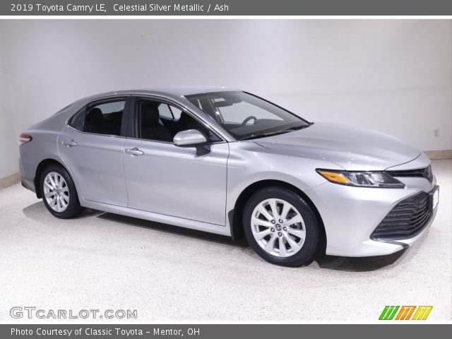 2019 Toyota Camry LE in Celestial Silver Metallic