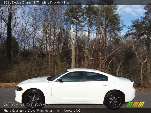 2021 Dodge Charger SXT in White Knuckle