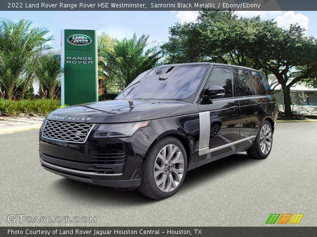 2022 Land Rover Range Rover HSE Westminster in Santorini Black Metallic