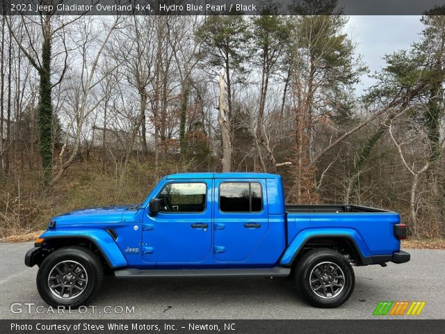 2021 Jeep Gladiator Overland 4x4 in Hydro Blue Pearl