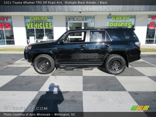 2021 Toyota 4Runner TRD Off Road 4x4 in Midnight Black Metallic