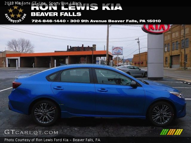 2022 Kia Forte GT-Line in Sporty Blue