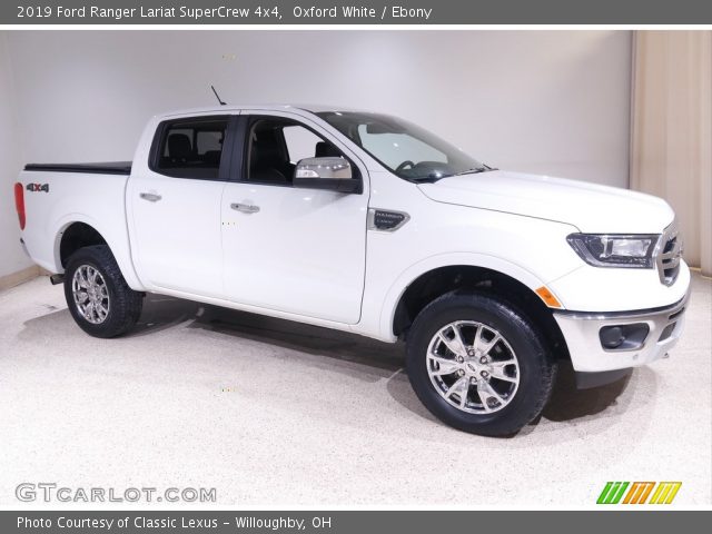 2019 Ford Ranger Lariat SuperCrew 4x4 in Oxford White