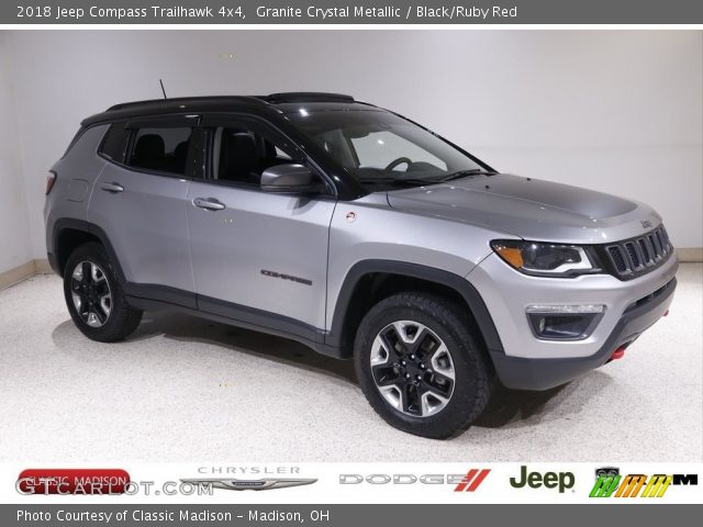 2018 Jeep Compass Trailhawk 4x4 in Granite Crystal Metallic