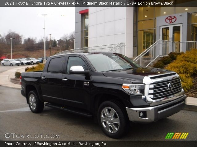 2021 Toyota Tundra 1794 CrewMax 4x4 in Midnight Black Metallic