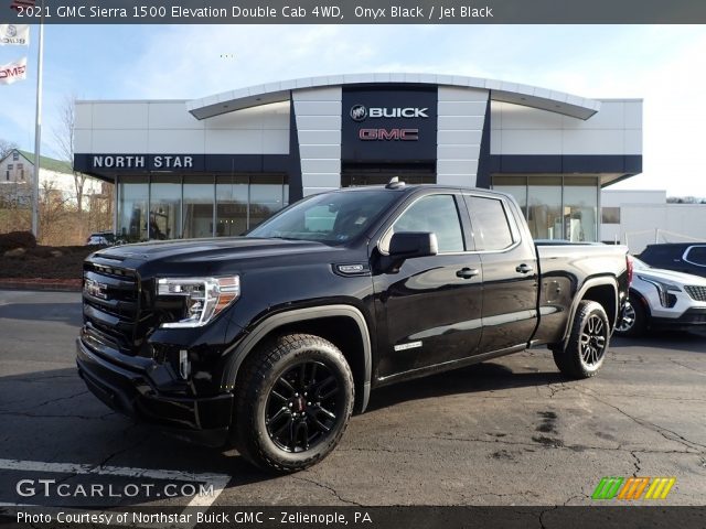 2021 GMC Sierra 1500 Elevation Double Cab 4WD in Onyx Black