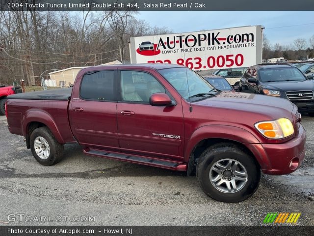 2004 Toyota Tundra Limited Double Cab 4x4 in Salsa Red Pearl