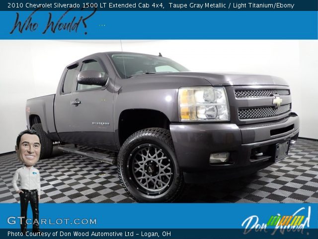 2010 Chevrolet Silverado 1500 LT Extended Cab 4x4 in Taupe Gray Metallic