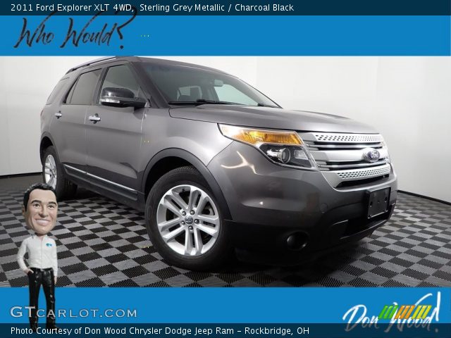 2011 Ford Explorer XLT 4WD in Sterling Grey Metallic
