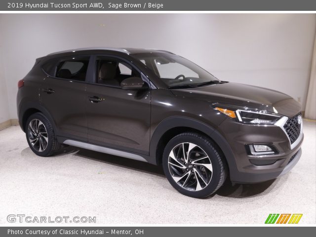 2019 Hyundai Tucson Sport AWD in Sage Brown