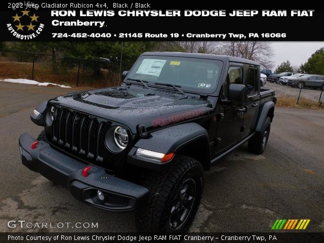 2022 Jeep Gladiator Rubicon 4x4 in Black