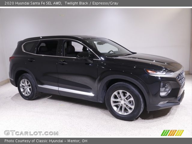 2020 Hyundai Santa Fe SEL AWD in Twilight Black