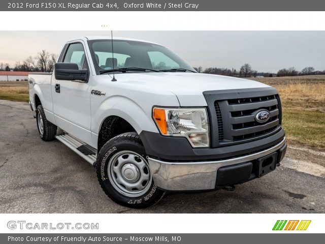 2012 Ford F150 XL Regular Cab 4x4 in Oxford White