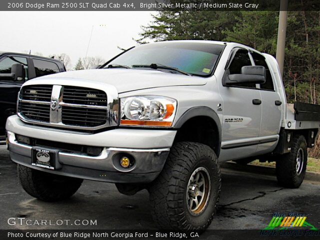 2006 Dodge Ram 2500 SLT Quad Cab 4x4 in Bright Silver Metallic