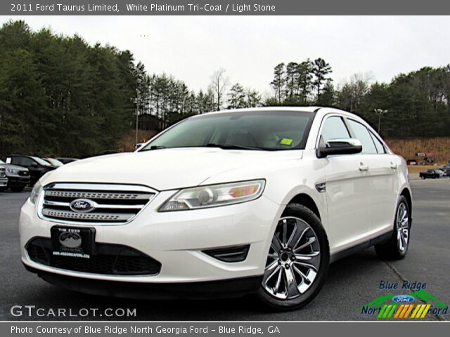 2011 Ford Taurus Limited in White Platinum Tri-Coat