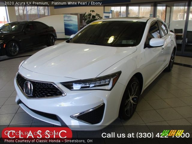 2020 Acura ILX Premium in Platinum White Pearl
