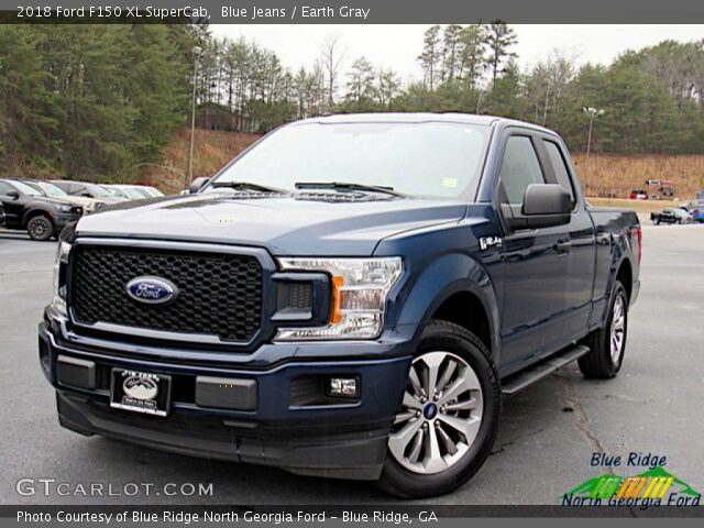 2018 Ford F150 XL SuperCab in Blue Jeans