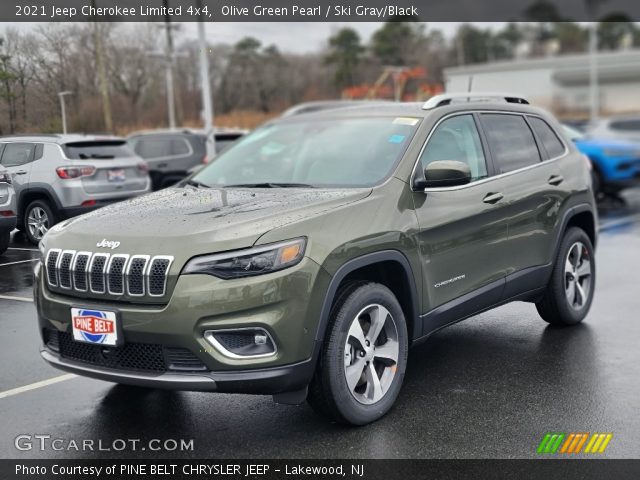 2021 Jeep Cherokee Limited 4x4 in Olive Green Pearl