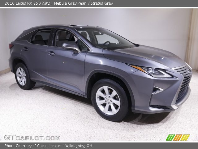 2016 Lexus RX 350 AWD in Nebula Gray Pearl