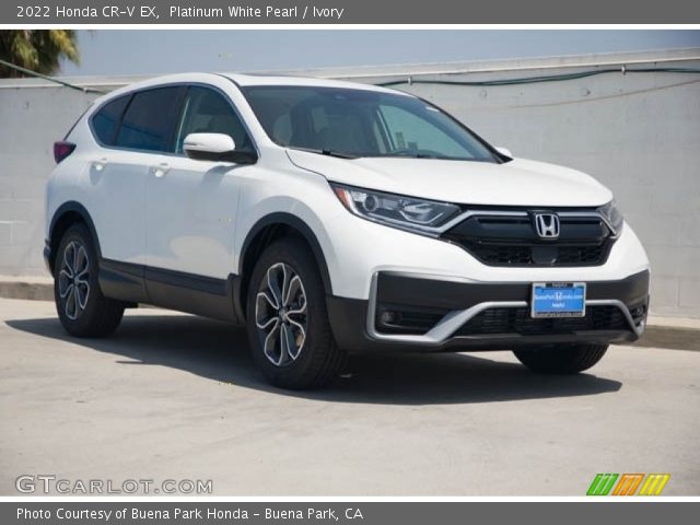 2022 Honda CR-V EX in Platinum White Pearl