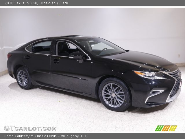 2018 Lexus ES 350 in Obsidian