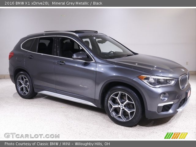 2016 BMW X1 xDrive28i in Mineral Grey Metallic