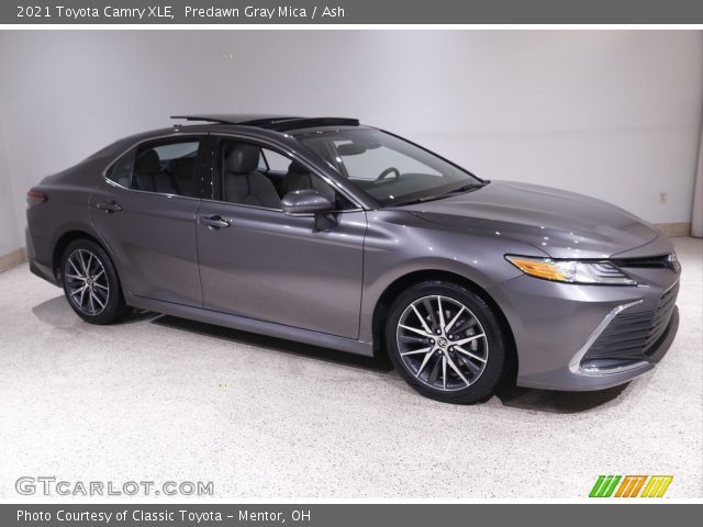 2021 Toyota Camry XLE in Predawn Gray Mica